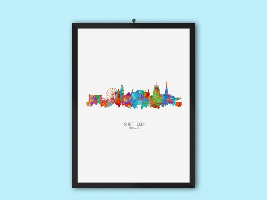 Sheffield_Artist, Sheffield_artwork, Sheffield_city, Sheffield_Cityscape, Sheffield_England, Sheffield_gift, Sheffield_Painting, Sheffield_Poster, Sheffield_Skyline, Sheffield_uk, Sheffield_Wall_Art, Sheffield_watercolor, South_Yorkshire |FineLineArtCo