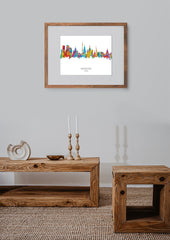 Moscow Cityscape | Moscow Skyline Print | Moscow Watercolor | Moscow Art Print | Moscow Painting | Moscow Poster | Moscow Artwork Artist 758