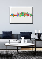 Istanbul Artwork | Istanbul Poster | Istanbul Wall Art | Istanbul Turkey | Istanbul Art | Istanbul Print | Istanbul Skyline | Instanbul City