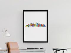 Leipzig Cityscapes | Leipzig Wall Art | Leipzig Art | Leipzig Print | Leipzig Wall Decor | Leipzig Artwork | Leipzig Skyline Leipzig City Artwork 628