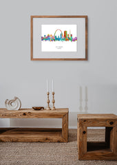 Gateway_Arch, Saint_Louis, Saint_Louis_Poster, Saint_Louis_Print, Saint_Louis_Skyline, St_Louis_Art_Print, St_Louis_City, St_Louis_City_Art, St_Louis_Decor, St_Louis_Gift, St_Louis_Poster, St_Louis_Skyline, St_Louis_Wall_Art |FineLineArtCo