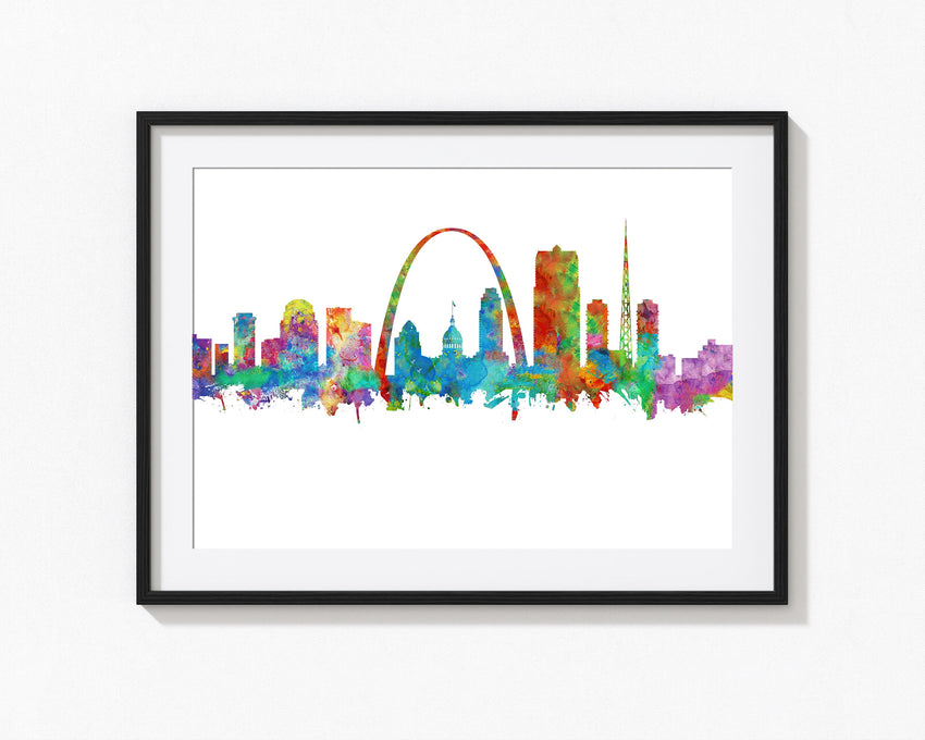 Missouri_Painting, MissouriArtwork, Saint_Louis, Saint_Louis_Print, St_Louis_City, St_Louis_City_Art, St_Louis_City_Print, St_Louis_Cityscape, St_Louis_Decor, St_Louis_Gift, St_Louis_Painting, St_Louis_Skyline, StLouis |FineLineArtCo