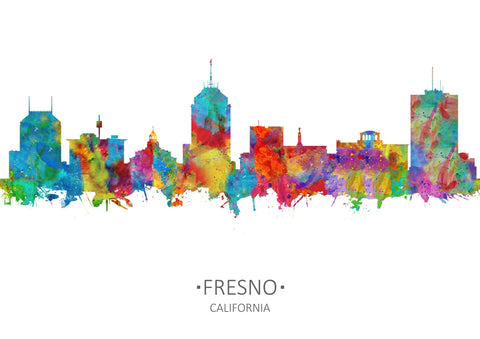 Fresno, Fresno_Art, Fresno_Art_Print, Fresno_CA, Fresno_California, Fresno_City, Fresno_Decor, Fresno_Gift, Fresno_Poster, Fresno_print, Fresno_Skyline, Fresno_Wall_Art, Fresno_Wall_Decor |FineLineArtCo