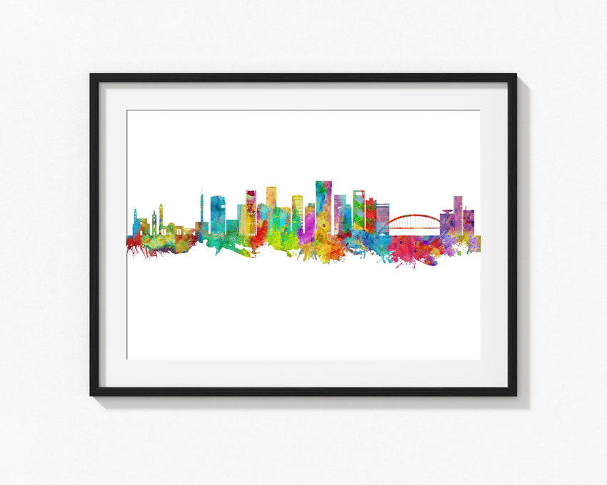 Tel Aviv Art | Tel Aviv Wall Art | Modern Tel Aviv Art | Tel Aviv Print | Paintings Tel Aviv Tel Aviv Poster Tel Aviv City Scape Decor Cityscapes 1080