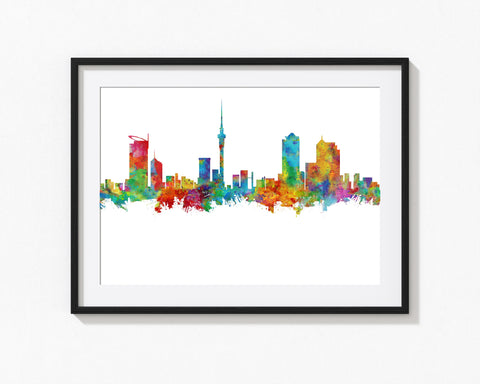 Auckland Home Art Print | Auckland Cityscapes Cityscape Art Print | Auckland Art | Wall Art Auckland | Auckland Cityscape | Auckland Skyline Wall Art Print 86