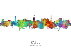 Kabul Cityscape | Afghani Art | Kabul Wall Art Decor | Afghani Print | Kabul Wall Art | Kabul City Scape Kabul City Skyline 20