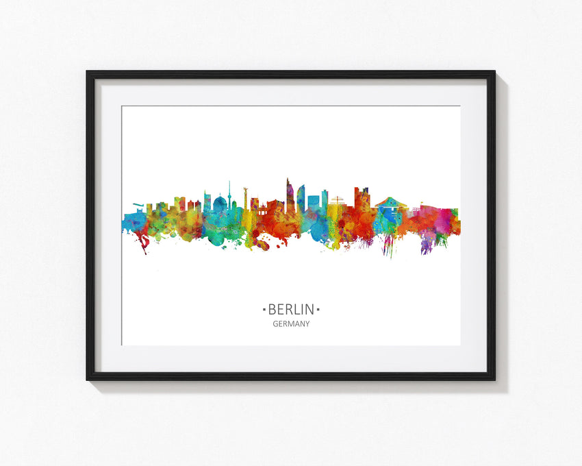 Berlin Artwork | Berlin Skyline Print | Berlin Watercolor | Berlin Cityscape | Berlin Art Print | Berlin Print | Berlin Painting | Poster 134