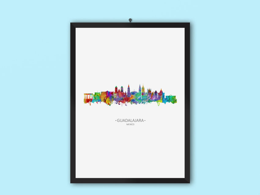 Guadalajara, Guadalajara_Art, Guadalajara_Artwork, Guadalajara_City, Guadalajara_Decor, Guadalajara_Gift, Guadalajara_Mexico, Guadalajara_Print, Guadalajara_Sign, Guadalajara_Skyline, Guadalajara_Wall_Art, Popular_Artwork, Top_Selling_Shops |FineLineArtCo