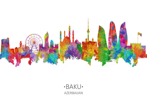 Azerbaijan_poster, Azerbaijan_Print, Azerbaijan_Wall_Art, Baku, Baku_Art, Baku_artwork, Baku_Azerbaijan, Baku_gift, Baku_gifts, Baku_poster, Baku_Print, Baku_Wall_Art, Baku_Wall_decor |FineLineArtCo