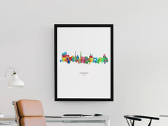 Samara Art | Samara Cityscapes | Samara Wall Art | Samara Print | Samara Poster | Samara Skyline | Russian Artwork | Russian Artist Watercolor 932