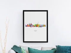 Sochi Art | Sochi Russia | Sochi Wall Art | Sochi Cityscapes | Sochi Poster | Sochi Skyline Print | Sochi Cityscape | Sochi Artwork | Sochi Artist 1025