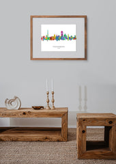 Yekaterinburg Cityscape | Yekaterinburg Skyline | Yekaterinburg Watercolor | Yekaterinburg Art Print | Yekaterinburg Painting Poster Artwork 1200