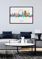 Gateway_Arch, Saint_Louis, Saint_Louis_Poster, Saint_Louis_Print, Saint_Louis_Skyline, St_Louis_Art_Print, St_Louis_City, St_Louis_City_Art, St_Louis_Decor, St_Louis_Gift, St_Louis_Poster, St_Louis_Skyline, St_Louis_Wall_Art |FineLineArtCo