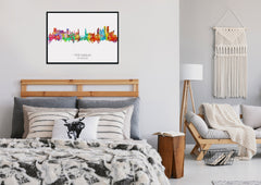 The Hague Artwork | Wall Decor | The Hague Poster | The Hague Wall Art | Hague Netherlands | The Hague Skyline | The Hague Cityscape | 1087