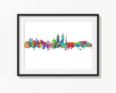 Slovenia Home Art Print | Ljubljana Poster | Ljubljana Cityscapes | Ljubljana City Wall Art | Ljubljana Wall Decor Print | Ljubljana Cityscape 1020