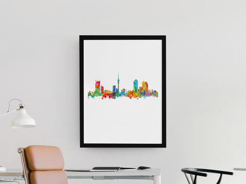 Auckland Home Art Print | Auckland Cityscapes Cityscape Art Print | Auckland Art | Wall Art Auckland | Auckland Cityscape | Auckland Skyline Wall Art Print 85