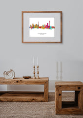 South Africa Skyline | Johannesburg Poster | Johannesburg Print | Johannesburg Art | Johannesburg Decor | Johannesburg City | Cityscapes | Artwork 1044