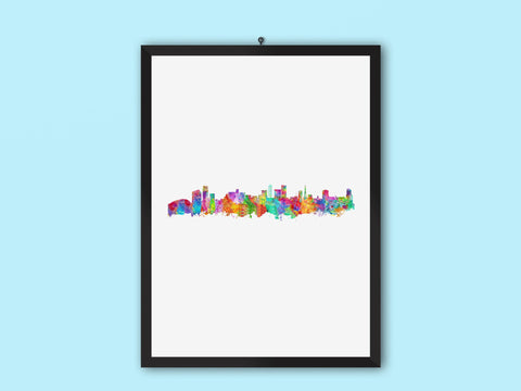 Sapporo | Top Japan Rainbow Print | Japan City Art Idea | Japan City Artwork | Japan City Art Print Cityscapes | Japan City Drawing