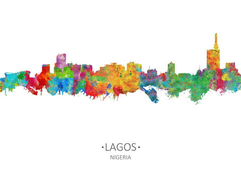 Lagos_Art, Lagos_Art_Print, Lagos_Decor, Lagos_Gift, Lagos_Painting, Lagos_Print, Lagos_Wall_Art, Nigeria_Art_Print, Nigeria_Artwork, Nigeria_City_Art, Nigeria_Home_Art, Nigeria_Living_Room, Nigeria_Room_Art |FineLineArtCo