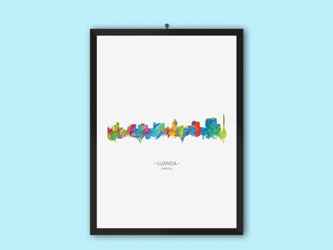 Angola Home Print | Angola Wall Art | Luanda, Angola Poster | Luanda Print | Luanda Cityscapes | Luanda Decor | Luanda Home Wall Art Decor 57